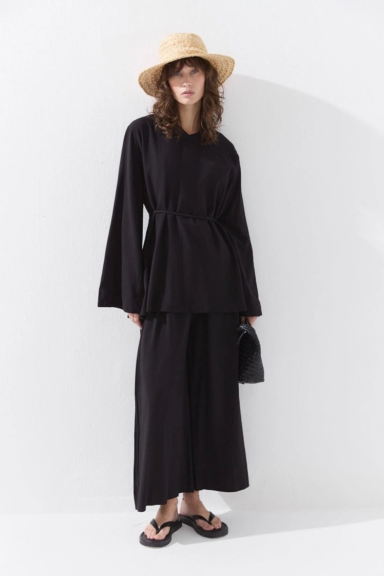 Cotton Twinset - Zwart