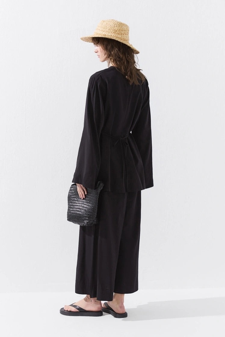 Cotton Twinset - Zwart